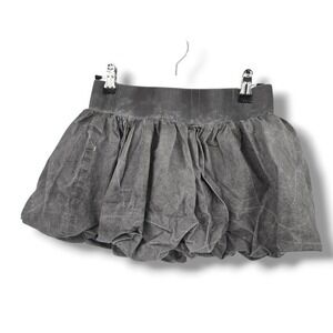 EDGE by K.S. Gray Women's Small Mini Bubble‎ Skirt Pockets Stretch Waist Cotton